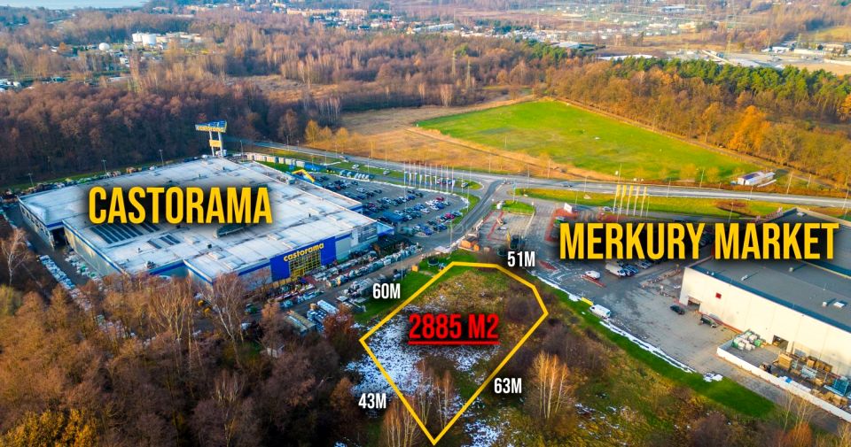 Działka inwestycyjna Rybnik