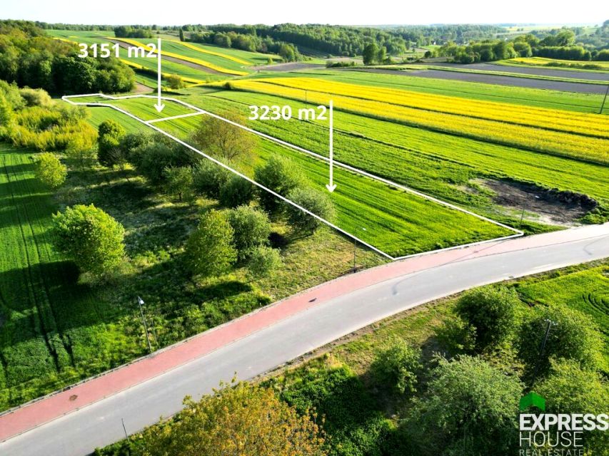 Działka budowlano-rolna Nałęczów