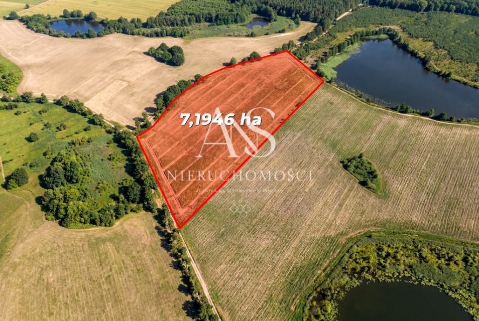 Działka rolna Popielewko