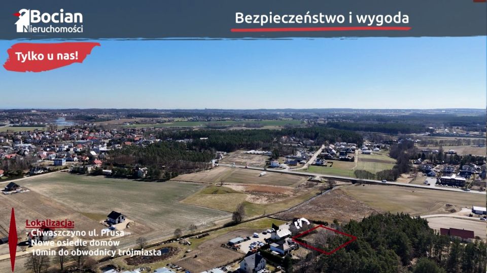 Działka budowlana Chwaszczyno