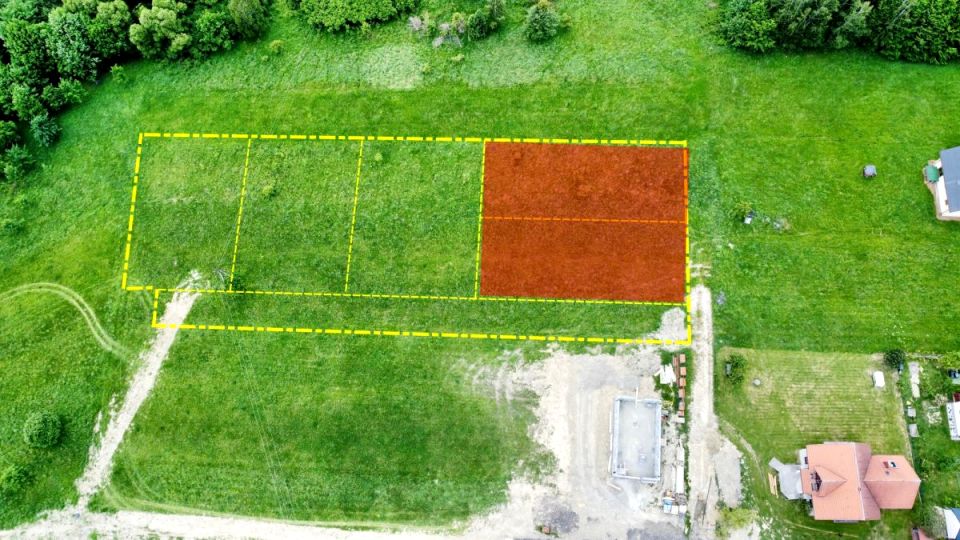 Działka budowlana Ślemień