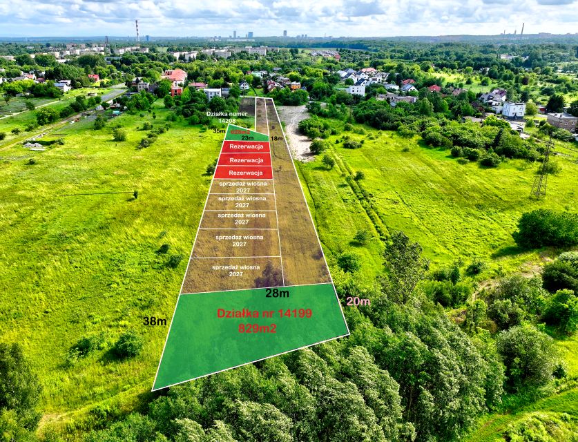 Działka budowlana Czeladź