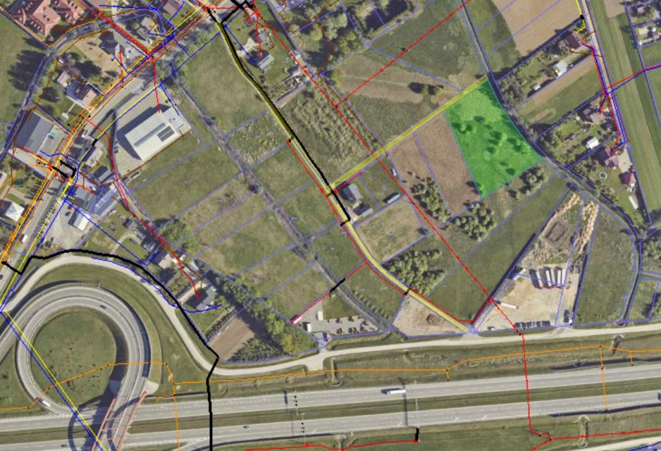 Działka inwestycyjna Żyraków