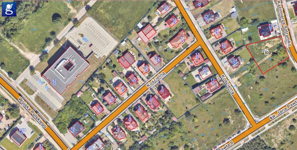 Działka budowlana Grajewo