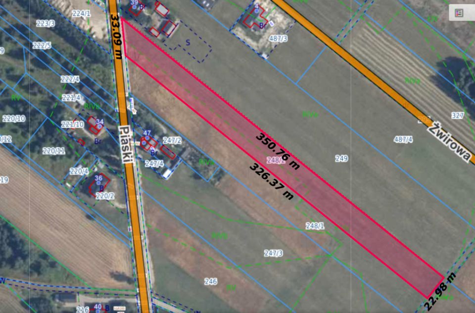 Działka budowlana Siennica sprzedam