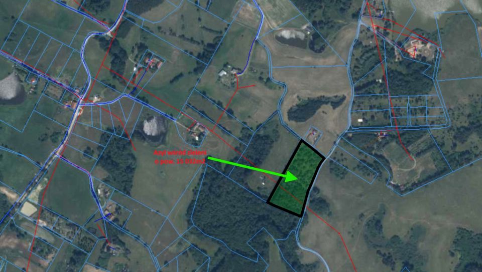 Działka rolna Siedliska