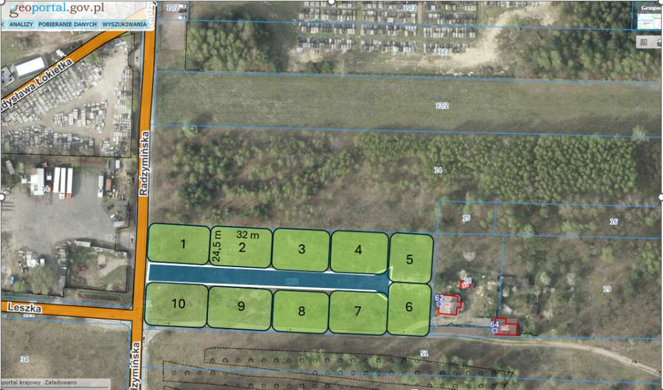 Działka budowlana Kobyłka