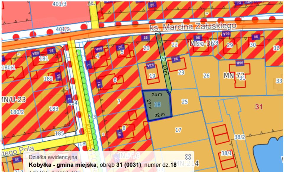 Działka budowlana Kobyłka