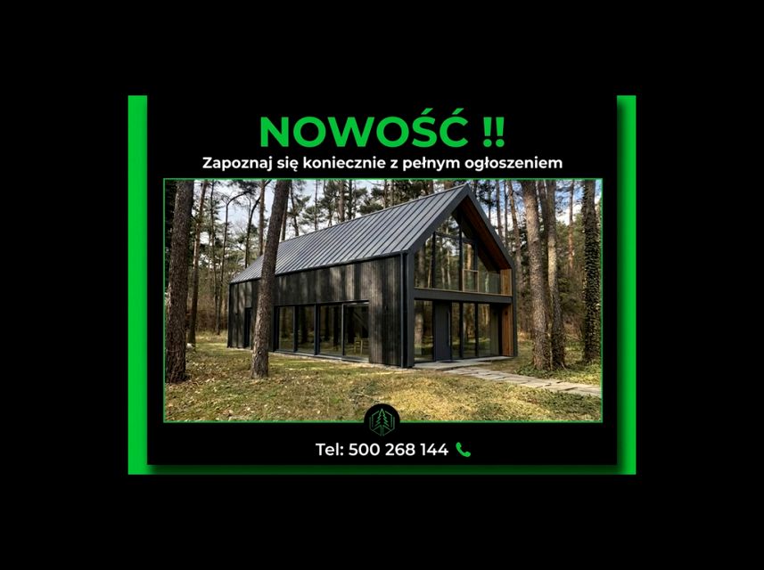 Działka budowlana Sokolniki-Las