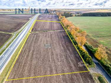 Działka usługowa Gnojewo