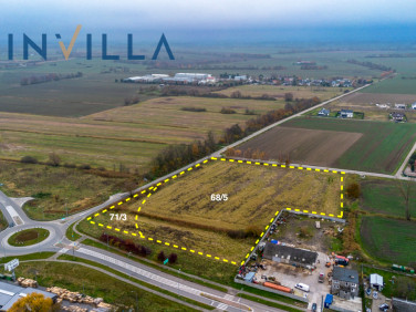 Działka usługowa Koszwały