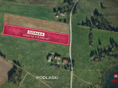 Działka rolna Podlaski