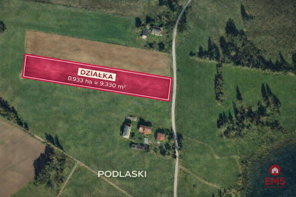 Działka rolna Podlaski