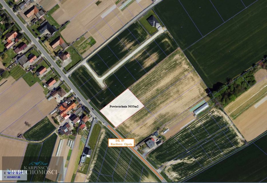 Działka usługowa Racibórz