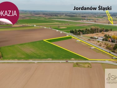Działka JORDANÓW ŚLĄSKI