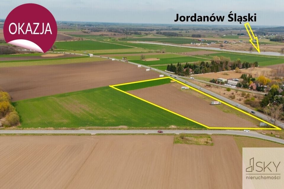 Działka JORDANÓW ŚLĄSKI