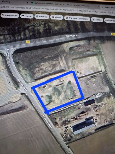 Działka przemysłowa Maks