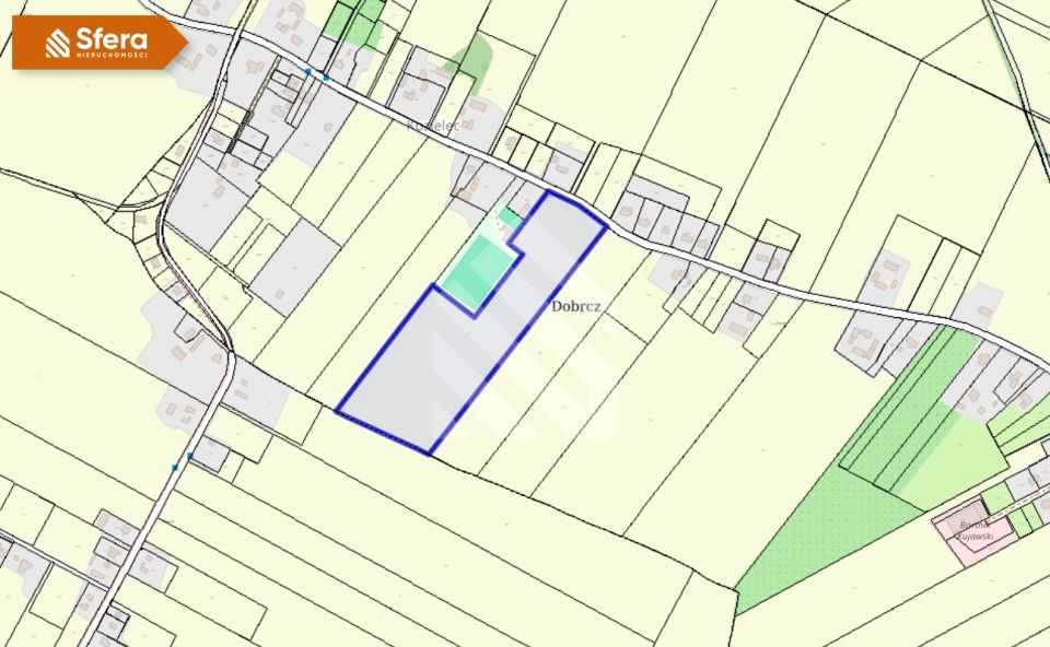 Działka budowlana Kozielec