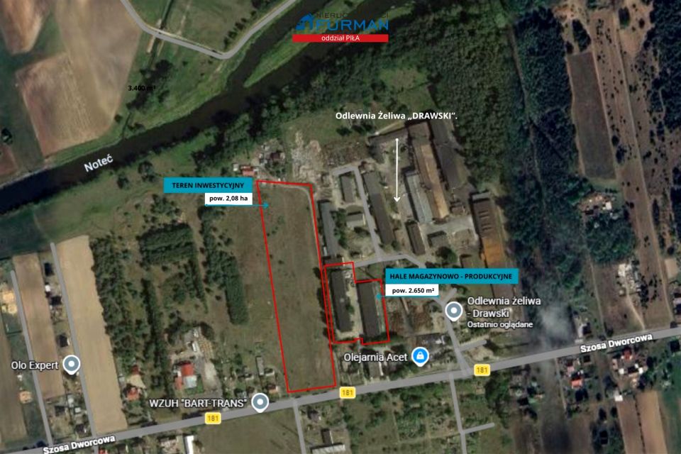 Budynek użytkowy Drawski Młyn