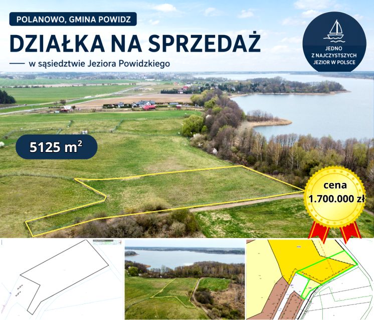 Ogrodzona działka sprzedam