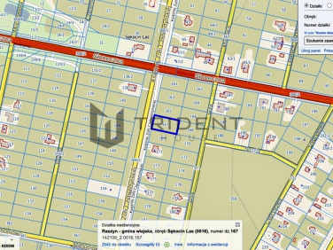 Działka budowlana Sękocin-Las