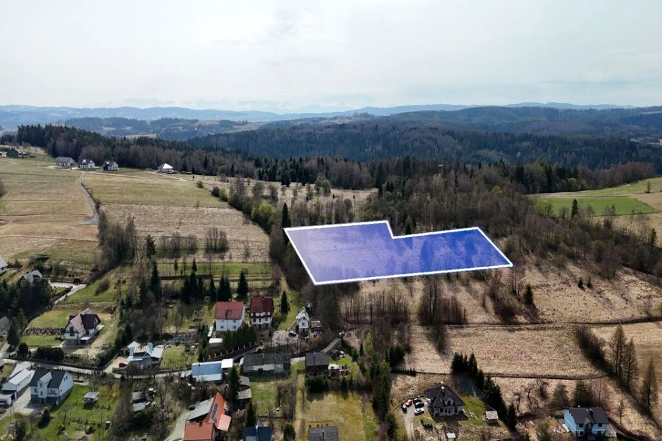 Działka budowlano-rolna Jordanów