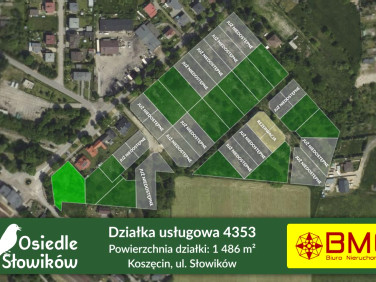 Działka usługowa Koszęcin