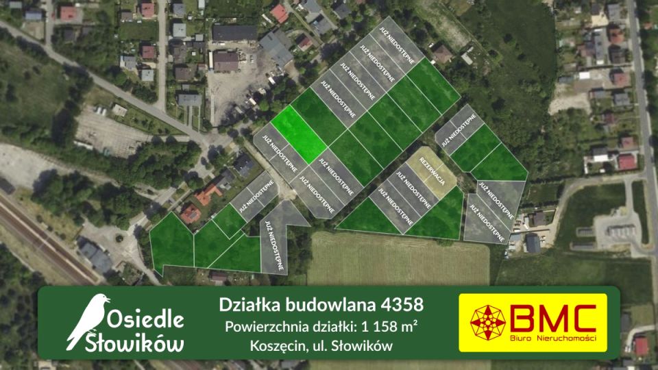 Działka budowlana Koszęcin