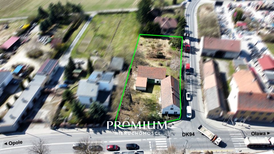 Działka usługowa Godzikowice