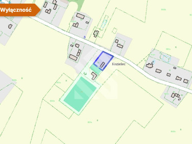 Działka budowlana Kozielec