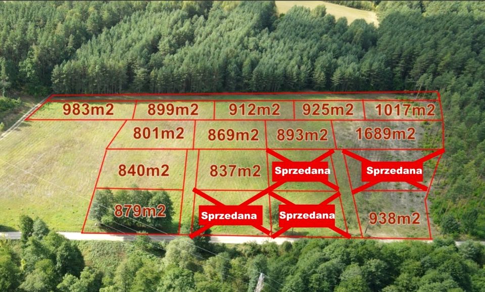 Działka budowlana Klepacze