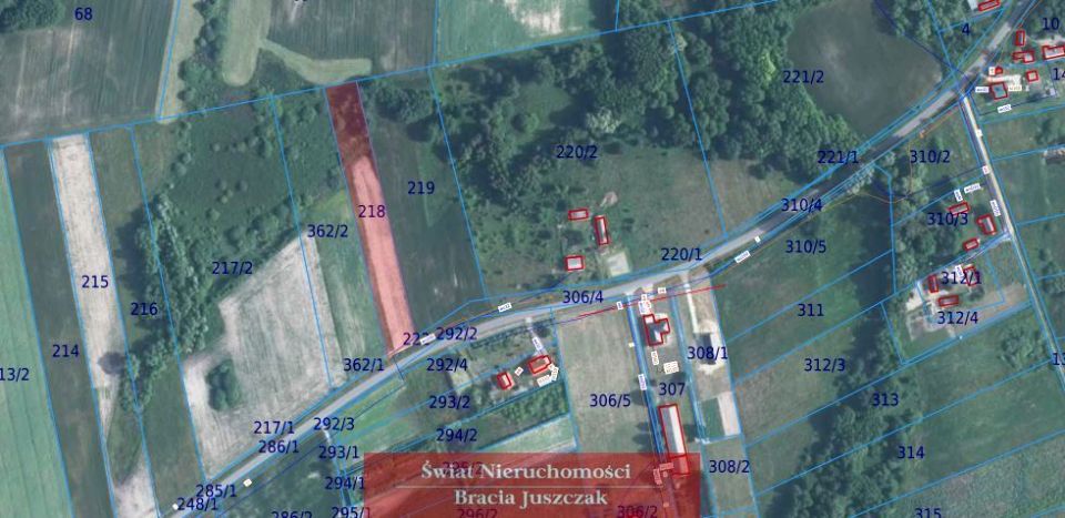 Działka rolna Siedliszcze