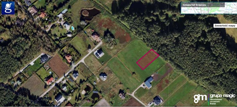 Działka Czarne Błoto