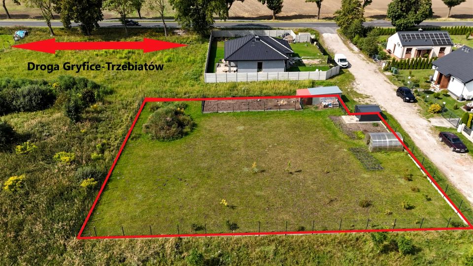 Pusta działka Zielin