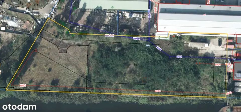 Działka przemysłowa Szczecin