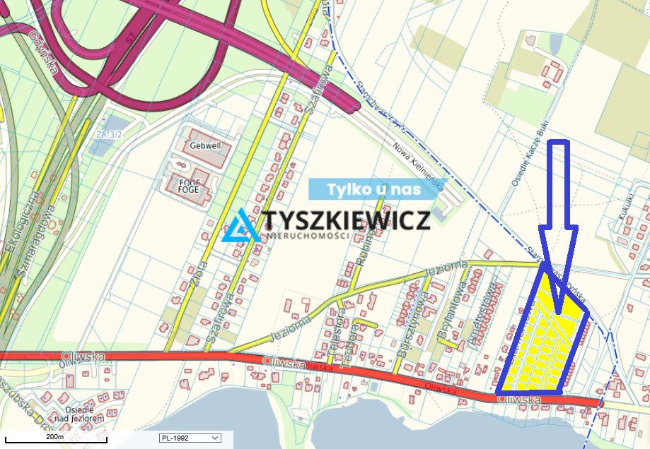 Działka budowlana Chwaszczyno