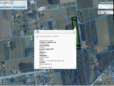 Działka rolna Węgrów