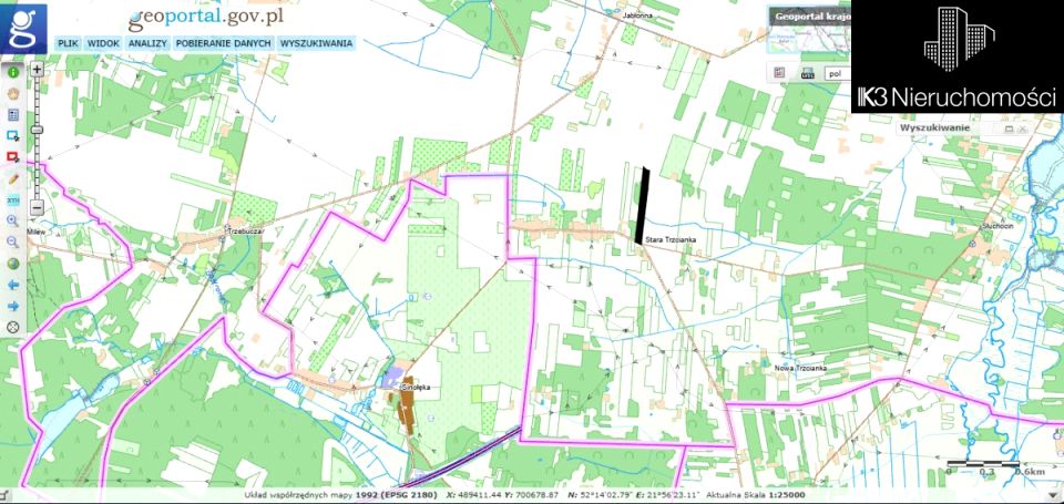 Działka rolna Stara Trzcianka