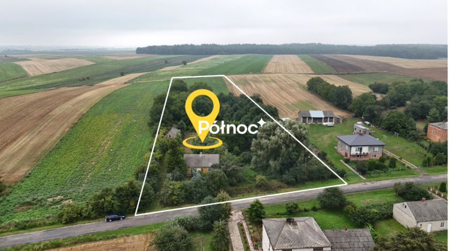 Ogrodzona działka Telatyn