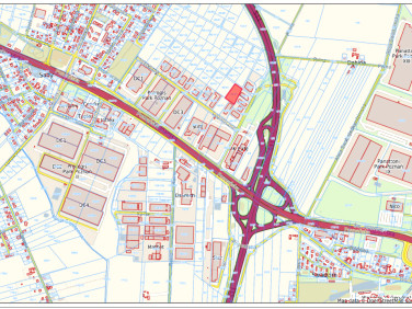 Działka usługowa Sady