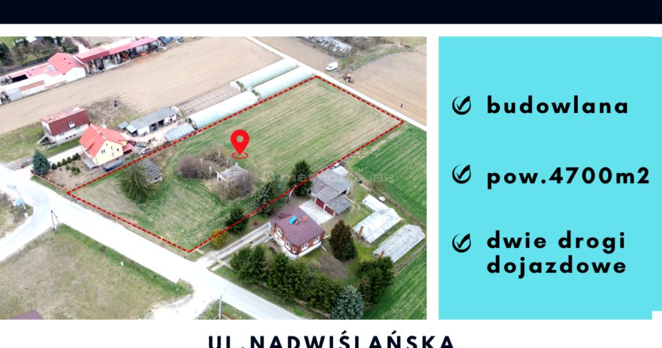 Działka budowlana Dwikozy