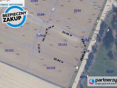 Działka budowlana Tokary