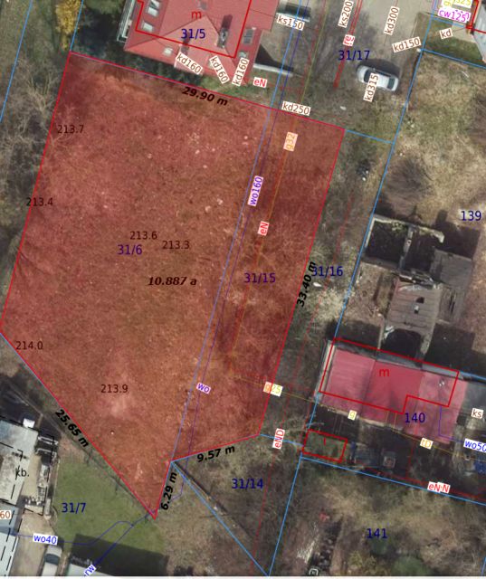 Działka inwestycyjna Lublin