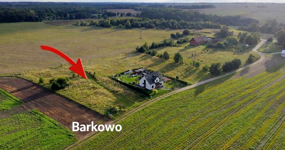Działka rolna Barkowo