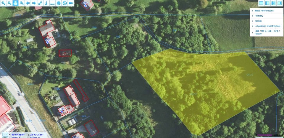 Działka budowlano-rolna Handzlówka