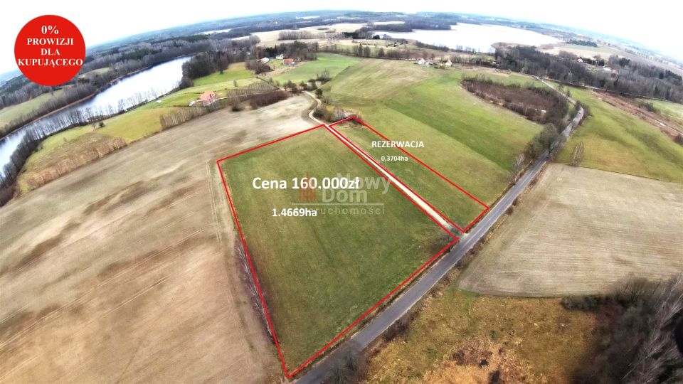 Pusta działka Przytuły