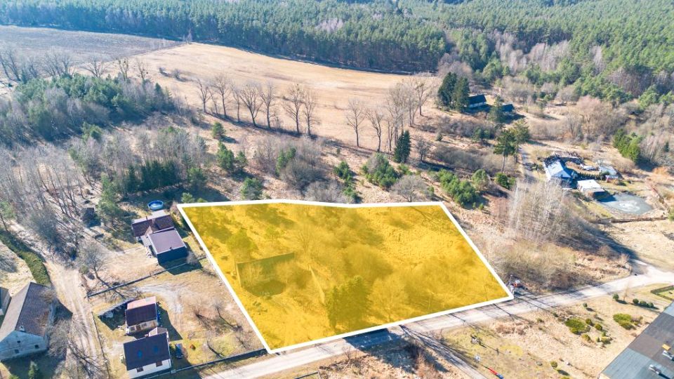 Działka budowlana Uniemino