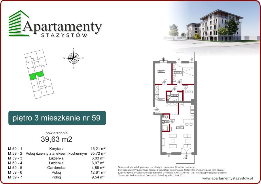 Mieszkanie Komorowice Krakowskie, ul. Stażystów 48
