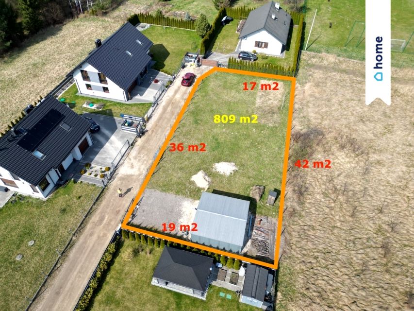 Działka budowlana Psary