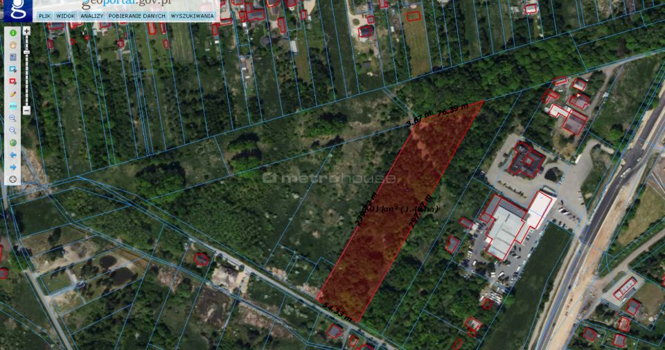 Działka budowlano-rolna Kolonia Poczesna